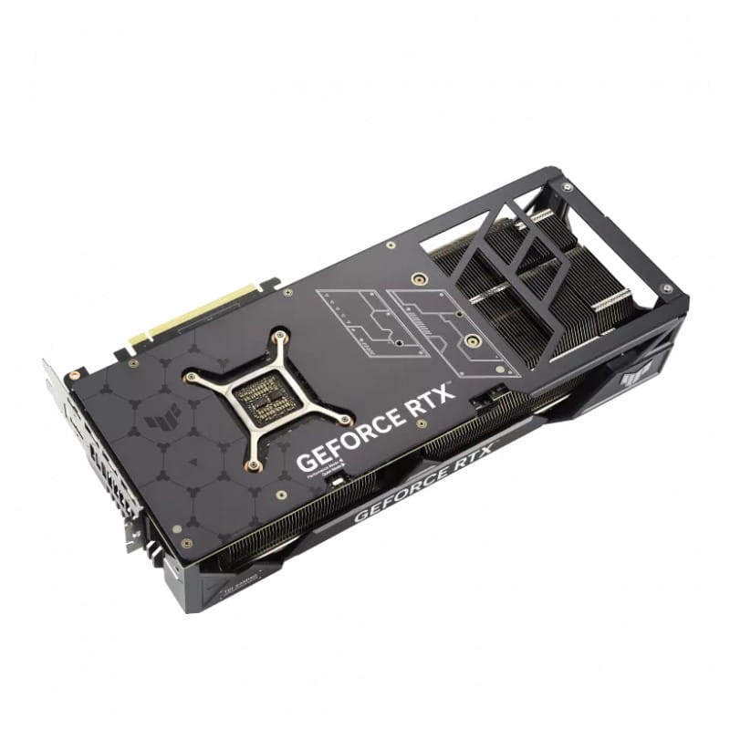 Placa gráfica ASUS TUF RTX4080S 16 GB GDDR6X - Imagem frontal traseira