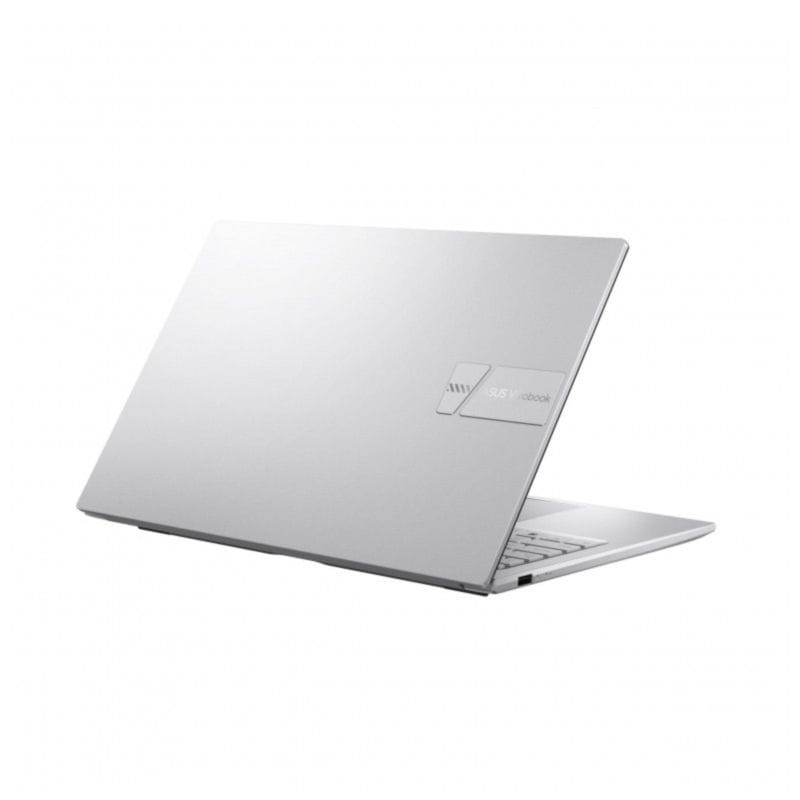 Perspectiva lateral derecha trasera del ASUS VivoBook 15 F1504ZA-NJ710 i7-1255U/16GB/512GB SSD Plata