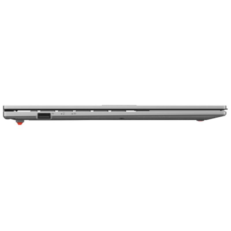 ASUS Vivobook Go E1504FA-NJ643W AMD Ryzen 5 7520U/16GB/512GB SSD/Win11Home Plata - Portátil 15.6 Visat lateral derecha