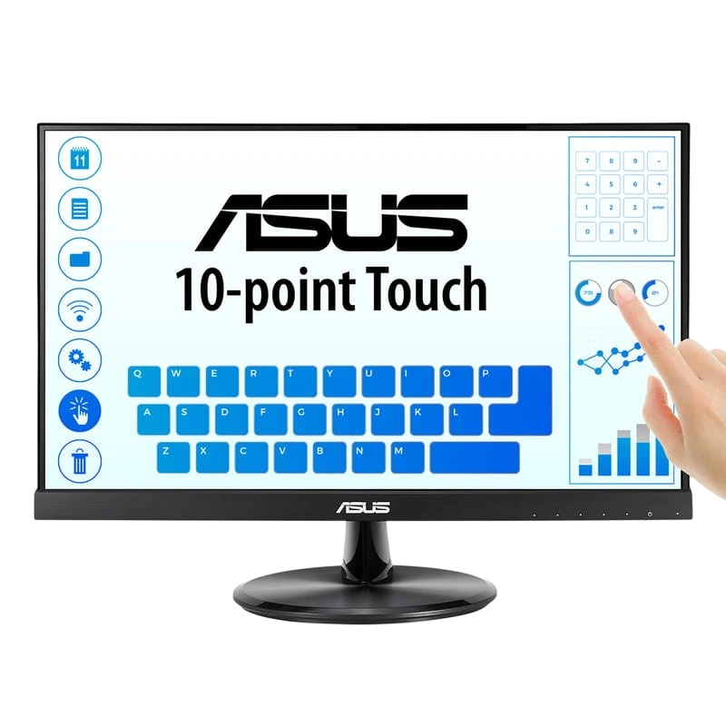 ASUS VT229H 21.5 FullHD IPS Tactile Noir - Moniteur PC