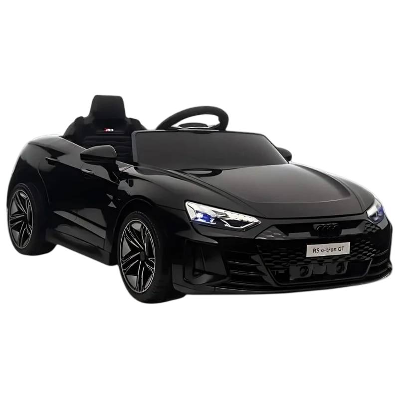 Audi RS E-Tron GT 12V Negro - Coche eléctrico para niños