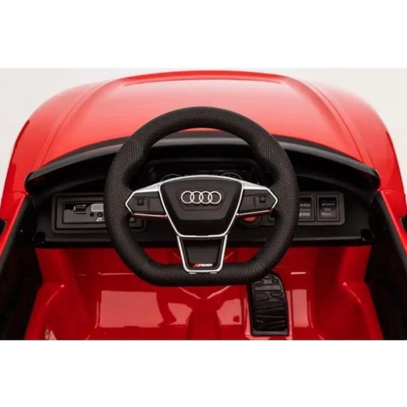 Lado de Audi RS E-Tron GT 12V Vermelho - Carro elétrico para crianças