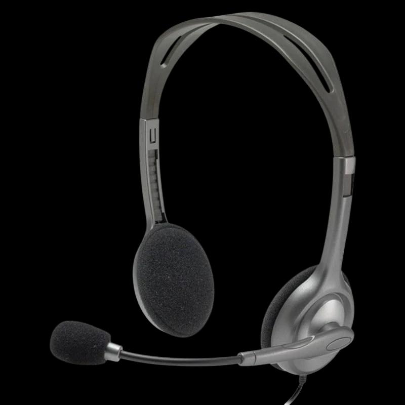 Auricular Diadema Logitech H111 Preto