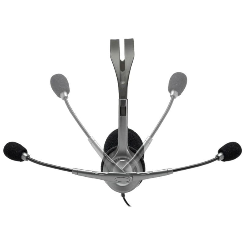 Auricular Diadema Logitech H111 Preto - Adaptável