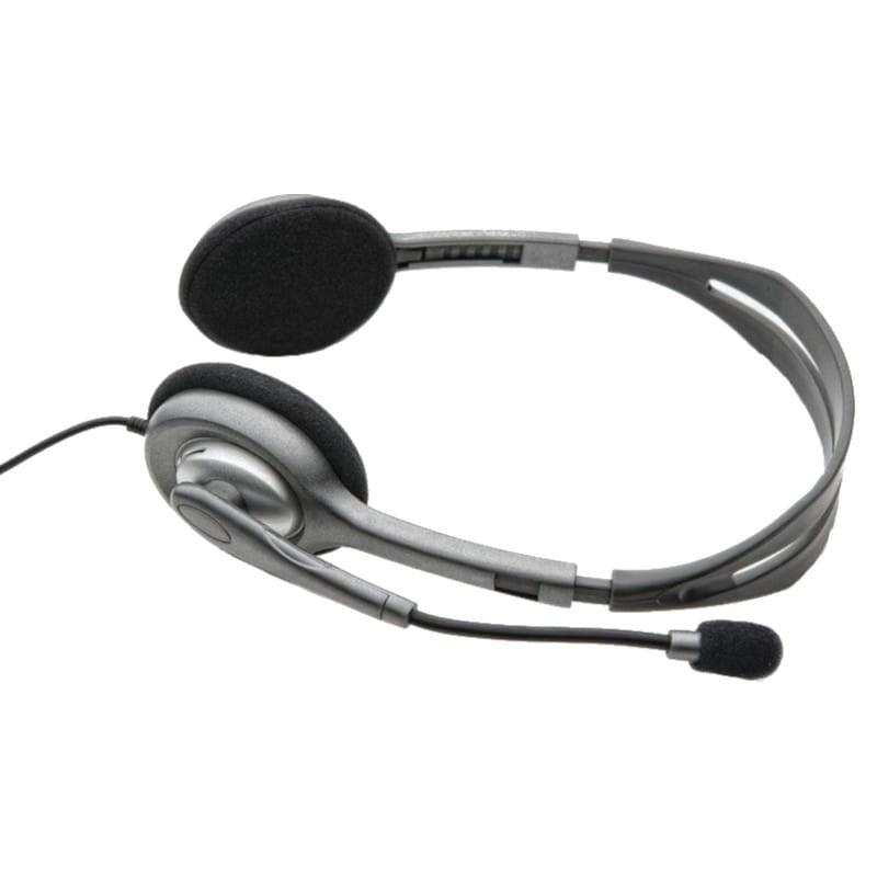 Auricular Diadema Logitech H111 Preto - Poderoso