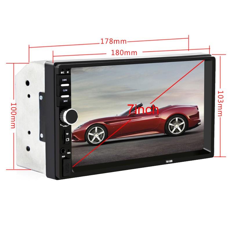 Autoradio Reako 2 DIN 7 7018B pantalla