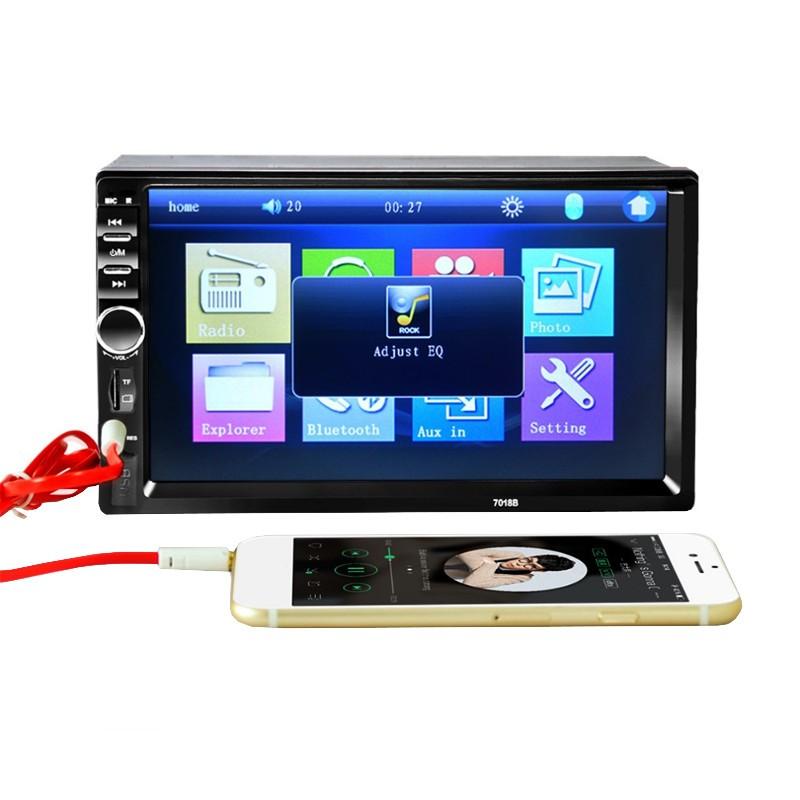 Autoradio Reako 2 DIN 7 7018B adaptable