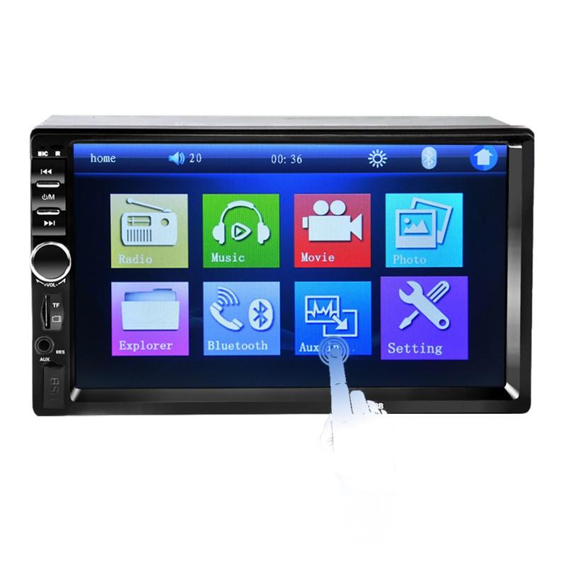 Autoradio Reako 2 DIN 7 7018B con apps