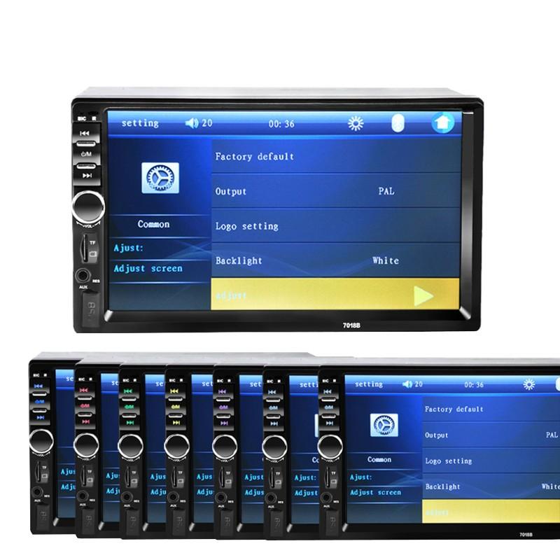 Autoradio Reako 2 DIN 7 7018B mando