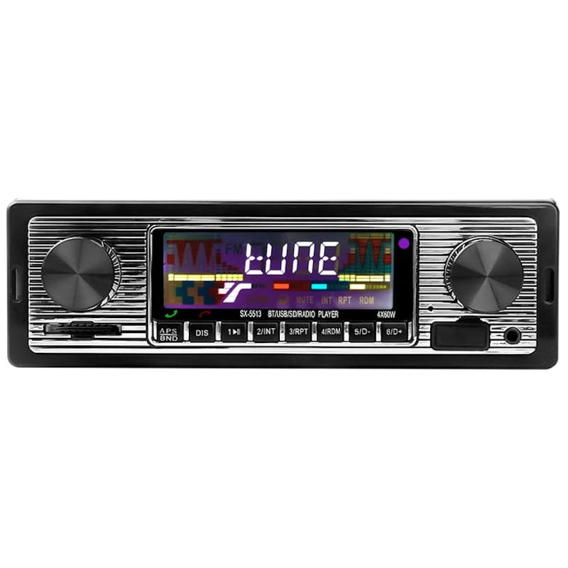 Autoradio Estilo Clássico SX-5513 Bluetooth USB MP3 AUX