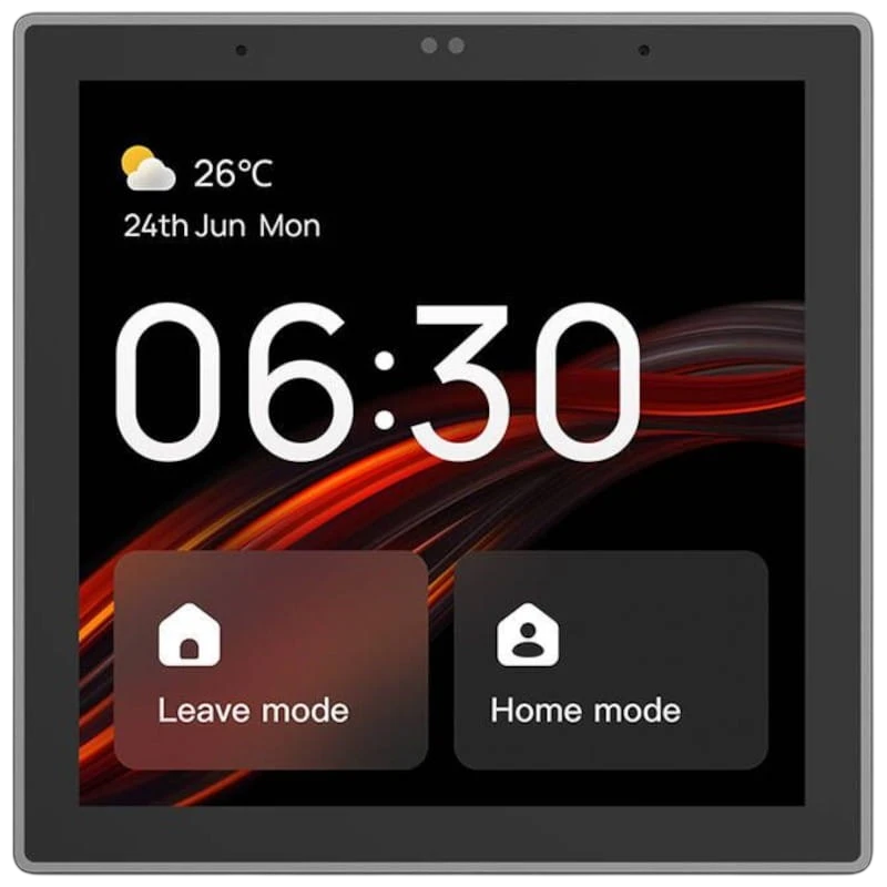 Avatto T6E S Zigbee/Bluetooth Tuya Noir - Panneau de contrôle intelligent
