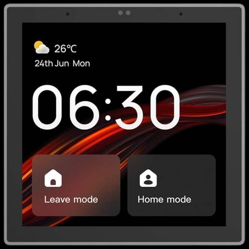 Avatto T6E S Zigbee/Bluetooth Tuya Noir - Panneau de contrôle intelligent