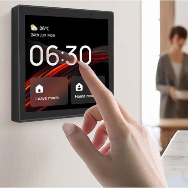 Contrôle de Avatto T6E S Zigbee/Bluetooth Tuya Noir - Panneau de contrôle intelligent