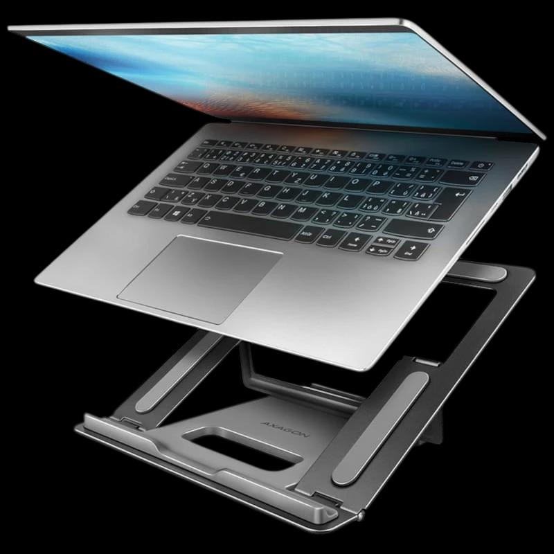 Axagon STND-L Gris - Support pour ordinateur portable