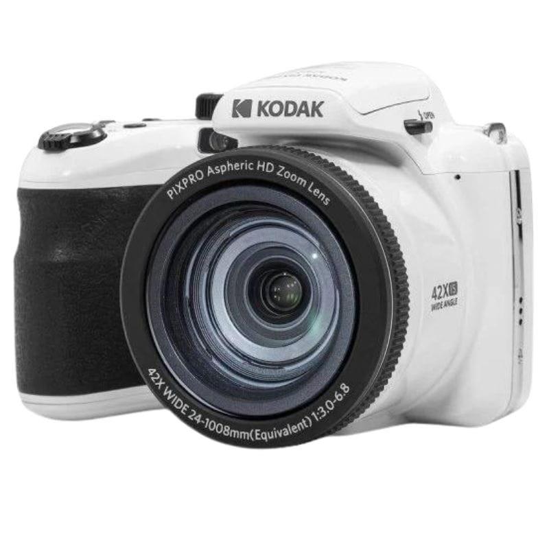 Vista hacia la izquierda de la Cámara digital Kodak Astro Zoom AZ425 Negro/Blanco