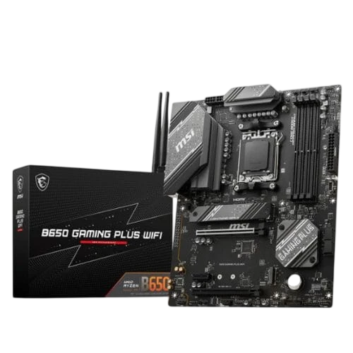 MSI B650 GAMING PLUS WIFI AMD Socket AM5 192GB ATX Noir - Carte mère
