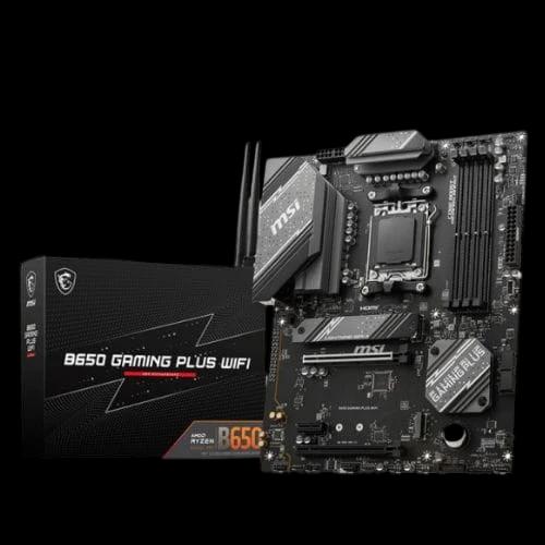 MSI B650 GAMING PLUS WIFI AMD Socket AM5 192GB ATX Noir - Carte mère