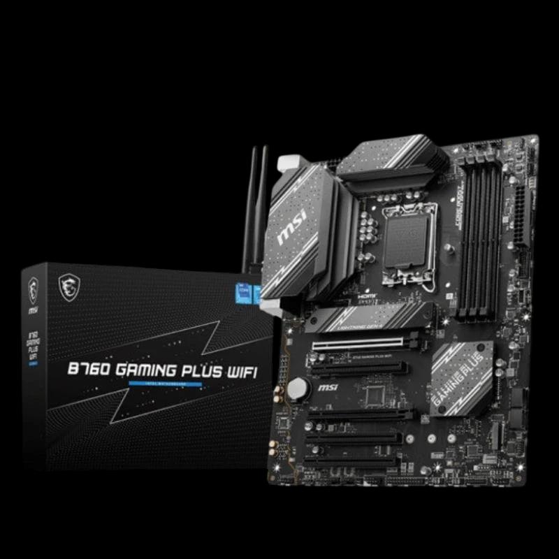 MSI B760 GAMING PLUS WIFI Intel LGA 1700 192GB ATX Negro - Placa base