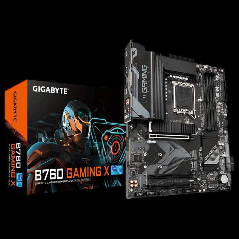 Gigabyte B760 GAMING X Intel Socket LGA 1700 128GB ATX Black - Carte mère