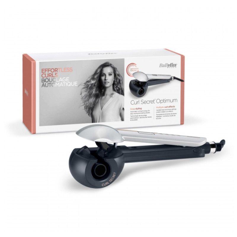 Rizador de pelo BaByliss Curl Secret Optimum 25W Negro junto a su caja