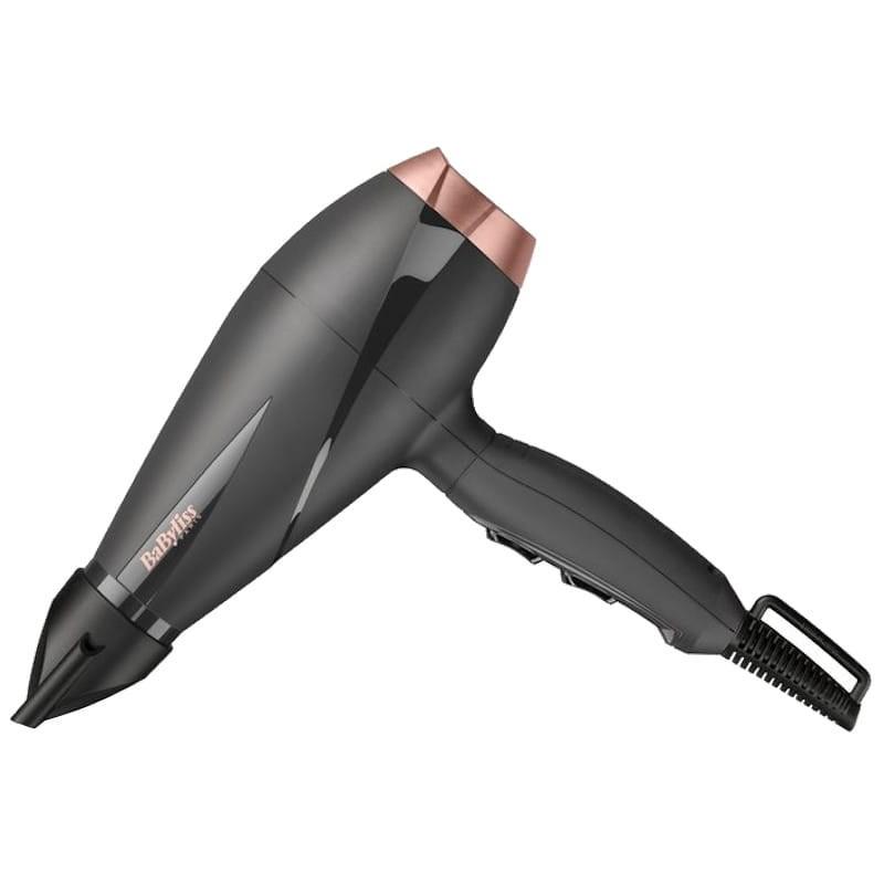 BaByliss Smooth Pro 2100 Secador Profesional Negro/Oro rosa Inclinado