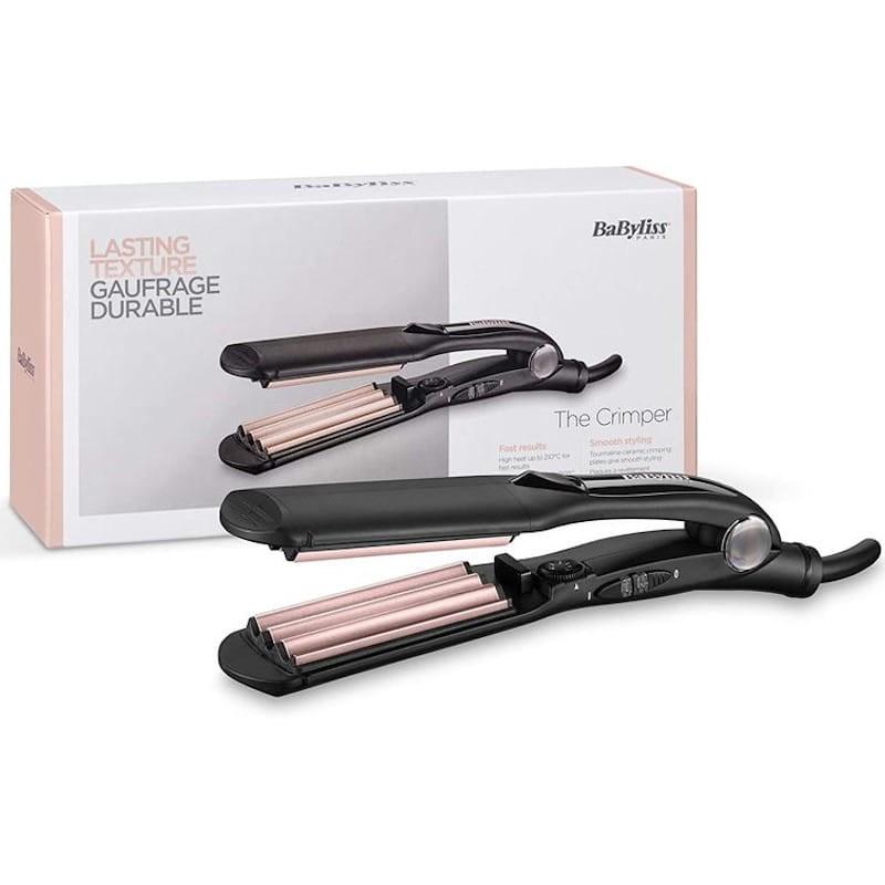 BaByliss The Crimper Lisseur Boîte Noire/Rose