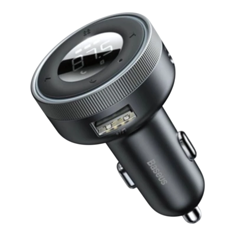 Baseus CCLH-01 Transmetteur FM Bluetooth pour voiture avec chargeur