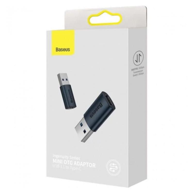 Boîte de l'Adaptateur OTG Baseus Ingenuity ZJJQ000101 Noir