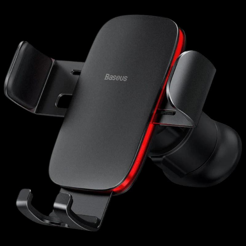 Baseus Suporte para Carro Grade Metal Age Gravity Air 2 Preto e Vermelho