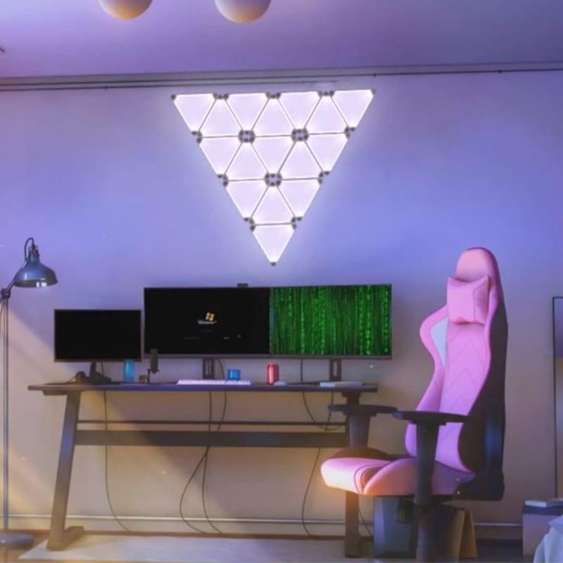 Gamer BD Quamtum LED Triangulaire kit 6 pièces