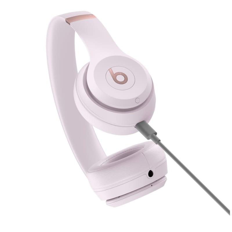 Beats Solo 4 Rosa - Auriculares Bluetooth - cable de conexión