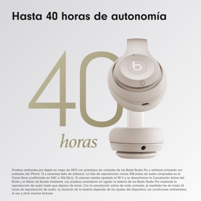 Beats Studio Pro ANC Arena con 40 horas de autonomia