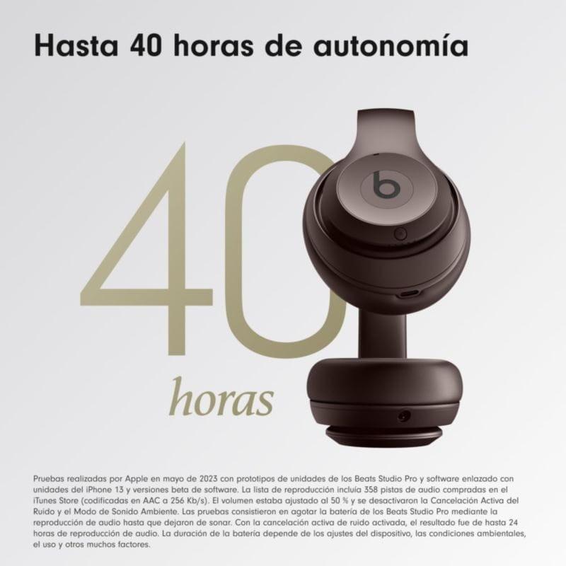 Beats Studio Pro ANC Azul Castanho com ligação USB-C