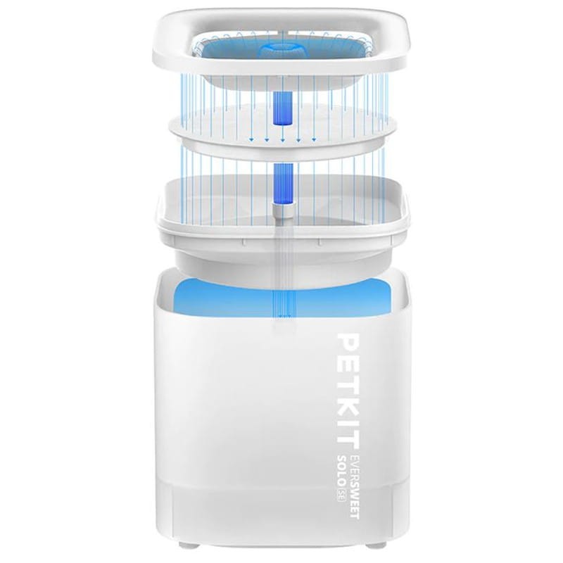 Bebedero Automático Petkit Eversweet Solo SE Smart Pet Fountain Blanco Sistema filtrado