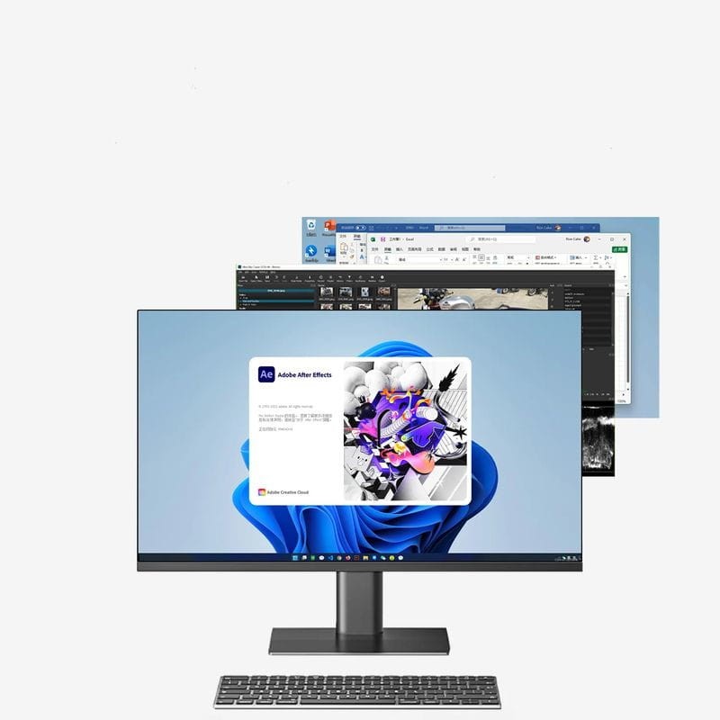 Pantallas de Beelink EQR6-D5 AMD Ryzen 9 6900HX/32GB/500GB SSD/Windows 11 Pro Gris - Mini PC