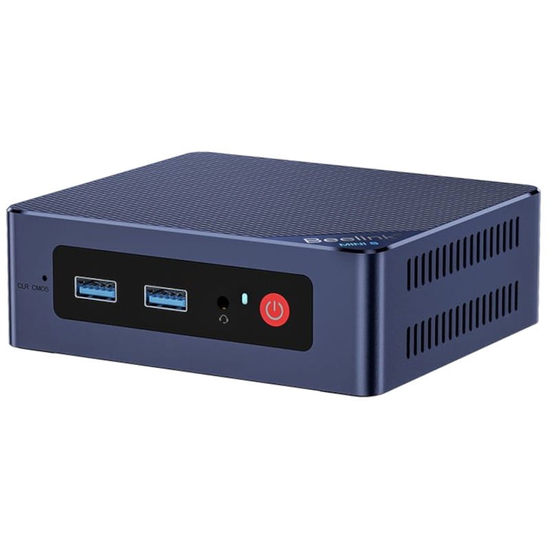 Beelink Mini S12 Pro Intel N100/16GB/500GB/M.2 PCIe X1/Windows 11 Azul - Desprecintado