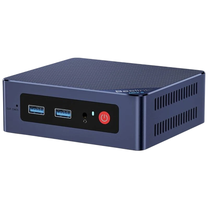 Beelink Mini S12 Pro Intel N100/16GB/500GB/M.2 PCIe X1/Windows 11 Azul