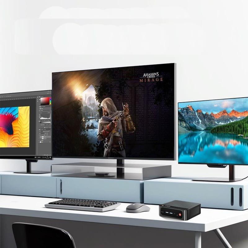 Pantallas de Beelink SER5 Pro AMD Ryzen 7 Pro 5825U/16GB/1TB SSD/Windows 11 Pro Negro - Mini PC