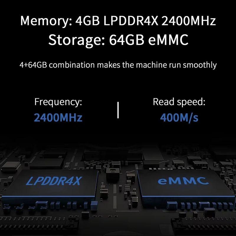 Mémoire de Beelink T5 Intel N4020/ 4Go/64Go SSD/Windows Noir - Mini PC