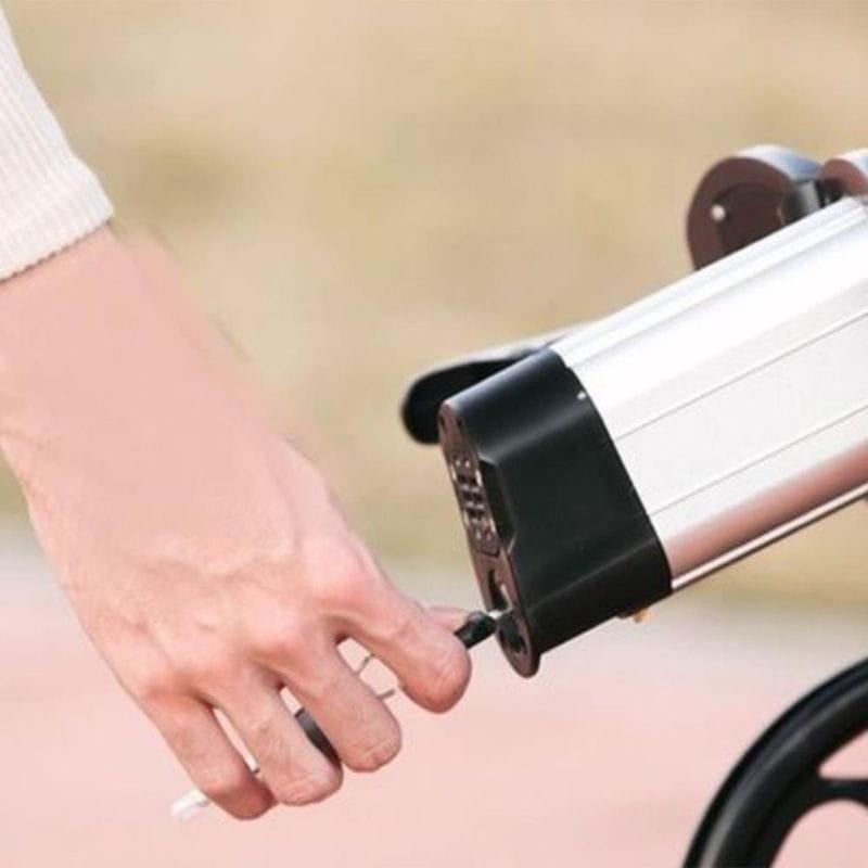 Bicicleta Eléctrica Xiaomi HIMO Z20 Blanco - Extraíble