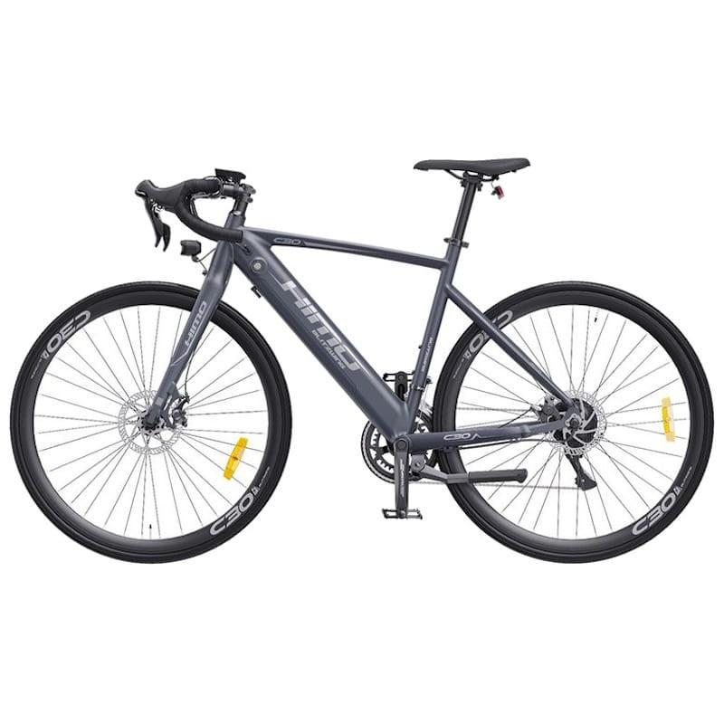 Bicicleta Eléctrica Xiaomi HIMO C30S Gris - Lateral izquierdo