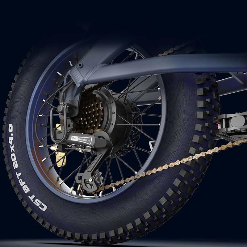 Bicicleta Eléctrica Xiaomi HIMO ZB20 Gris - Transmisión