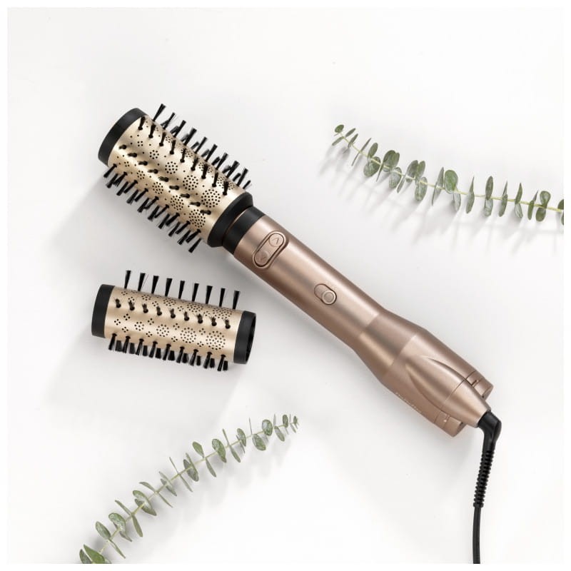 BaByliss Big Hair Dual AS952E 2 escovas 650 W Airflow 2,5 mts Gold - Escova rotativa imagem real