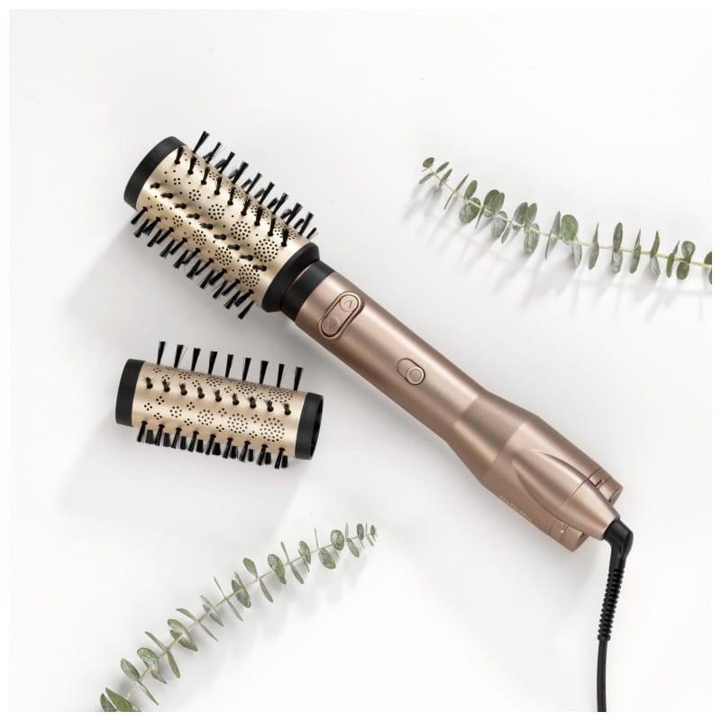 BaByliss Big Hair Dual AS952E 2 escovas 650 W Airflow 2,5 mts Gold - Escova rotativa imagem real