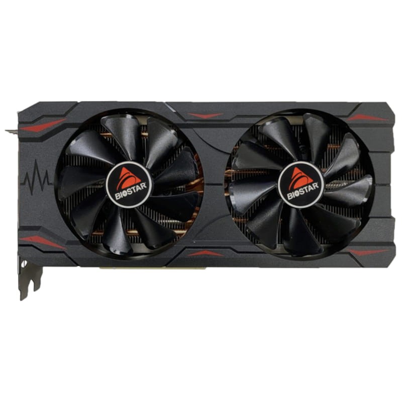 Biostar VN3706RM82 NVIDIA GeForce RTX 3070 8 GB GDDR6 - Tarjeta gráfica Frontal