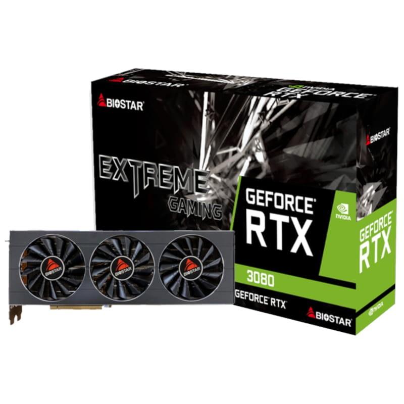 Biostar VN3806RMT3 NVIDIA GeForce RTX 3080 10 GB GDDR6X - Tarjeta gráfica