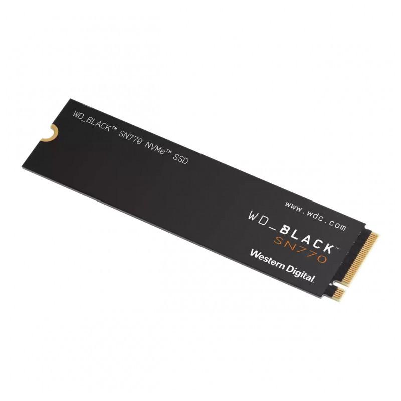 Western Digital Black SN770 - 2 TB NVMe - Disco Duro SSD vista lateral