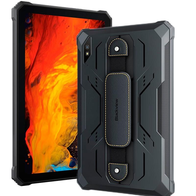 vue avant, arrière et latérale du Blackview Active 8 Pro 8GB/256GB Noir