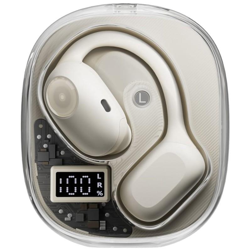 Blackview AirBuds 100 Blanc - Voir les écouteurs avec boîtier latéral avant