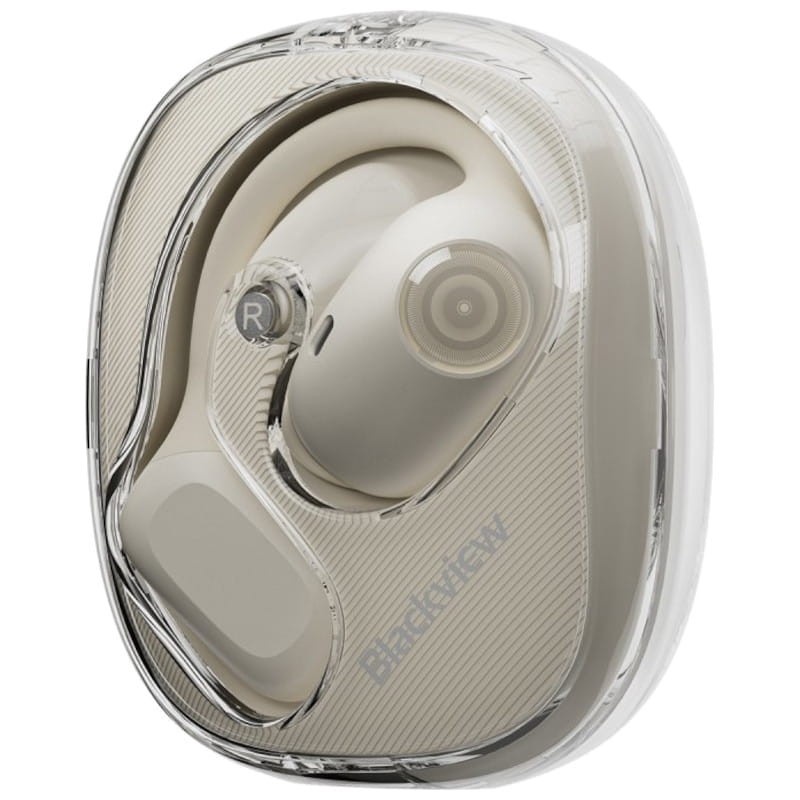 Blackview AirBuds 100 Blanc - Voir les écouteurs avec boîtier latéral gauche